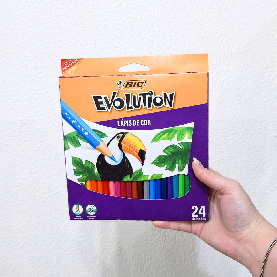 Lápis de Cor 24 Cores Evolution Bic - #3