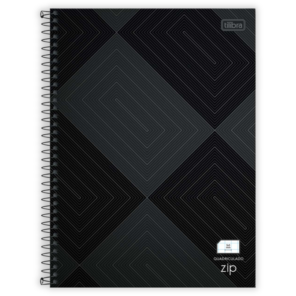 Caderno Quadriculado 5mm x 5mm Zip B Tilibra - #1