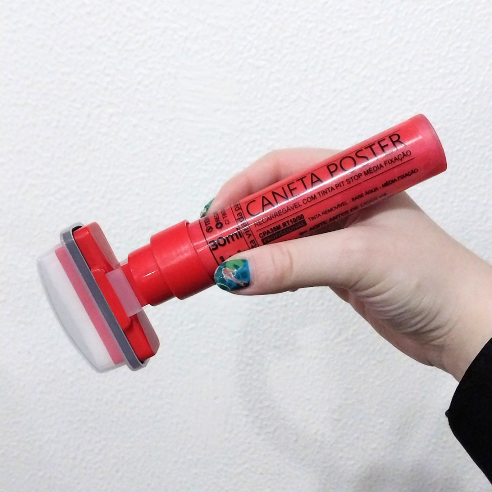 Caneta Poster Ponta Retangular 30ml Titã Brasinks - #4