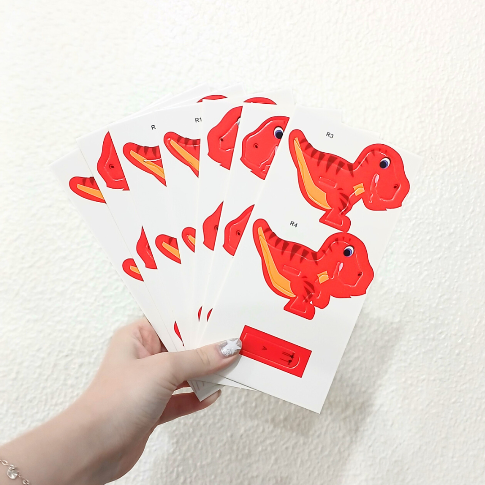 Quebra-Cabeça 3D Dino 18 Peças Dipedu BRW - #5