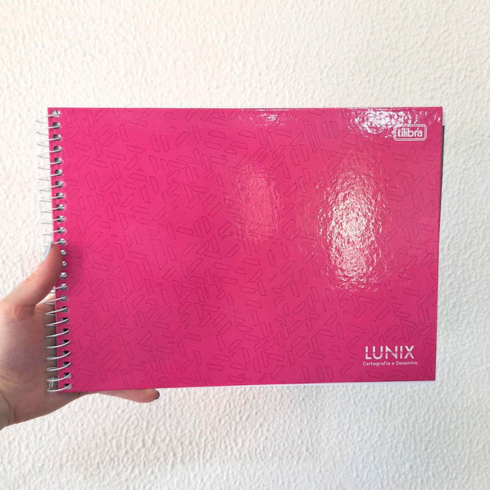 Caderno com Espiral de Cartografia e Desenho Lunix Tilibra - #6