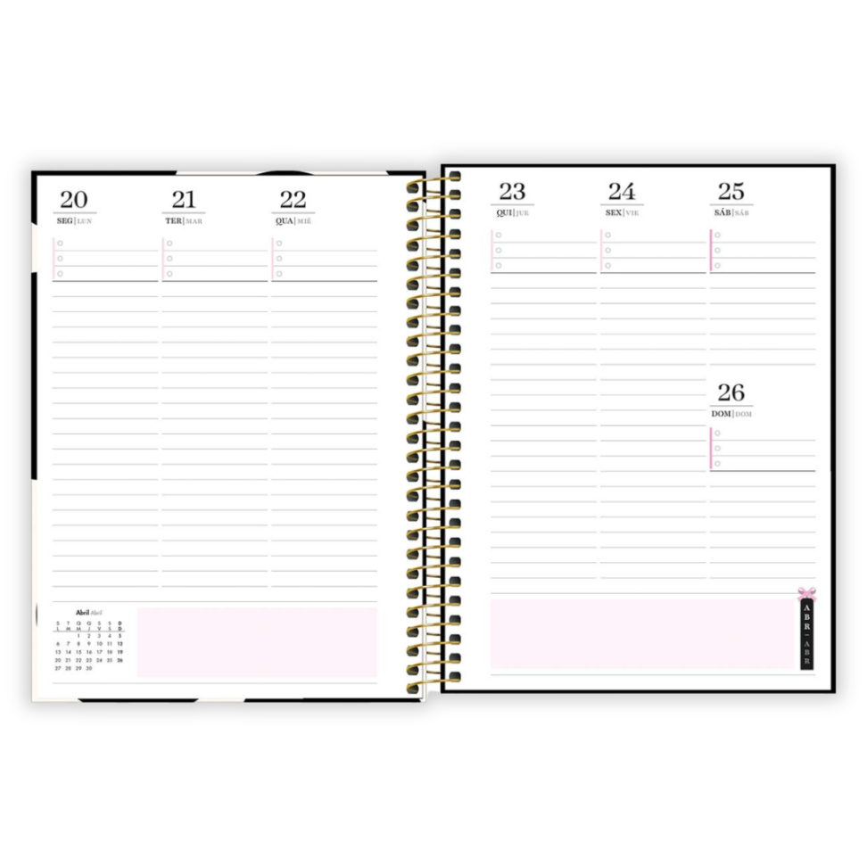 Planner Espiral Médio West Village 2026 Tilibra - #11