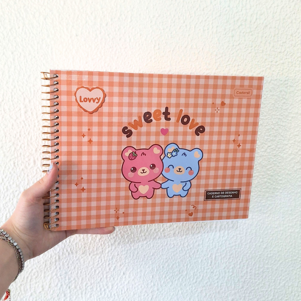 Caderno de Cartografia e Desenho Lovvy Cadersil - #6