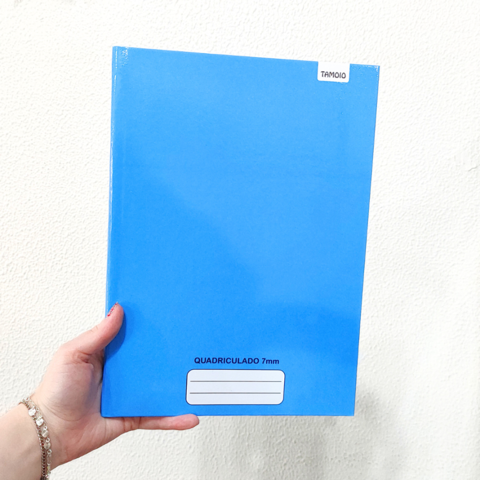 Caderno Quadriculado 7mm x 7mm Tamoio - #1