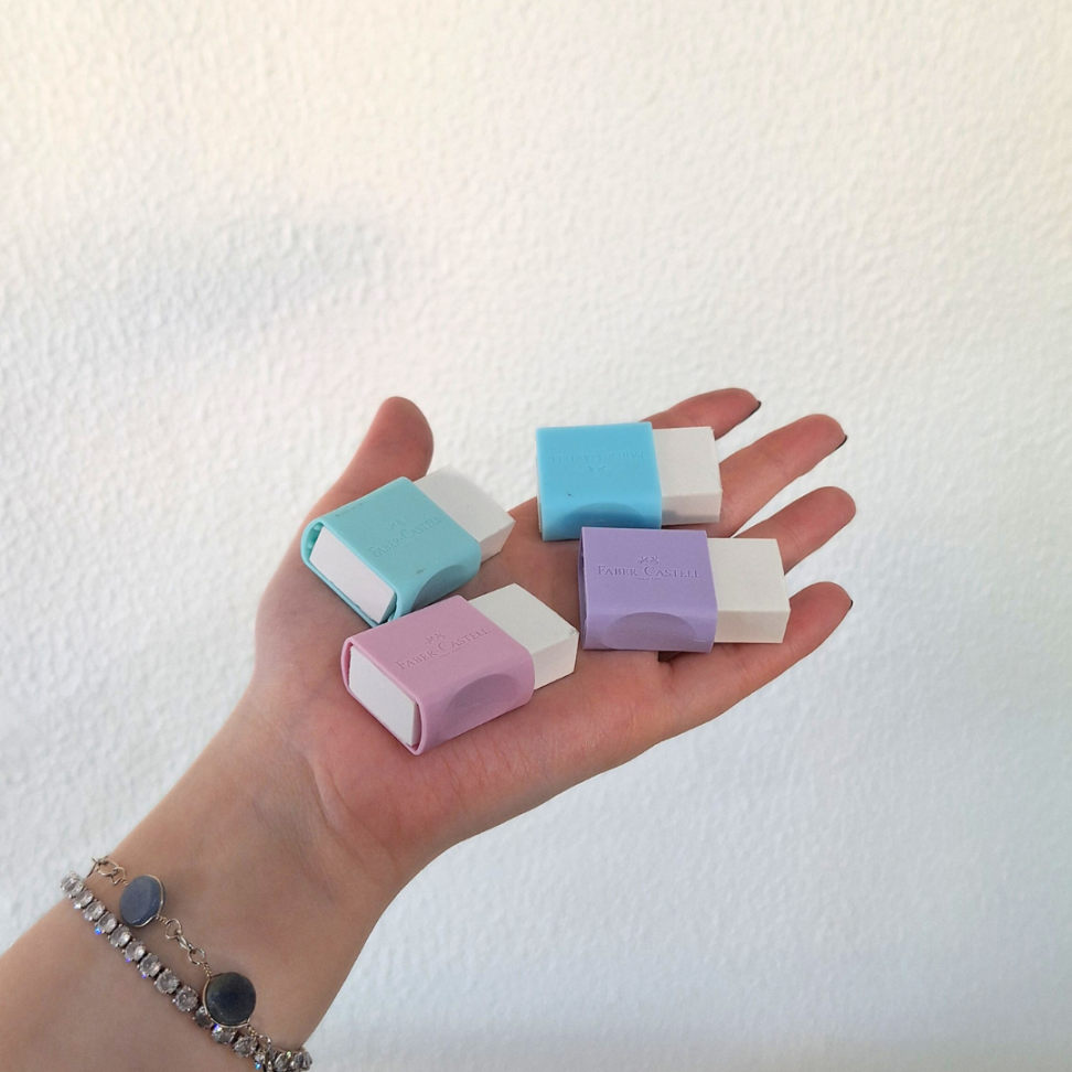 Borracha com Capa Pastel Faber-Castell - #6