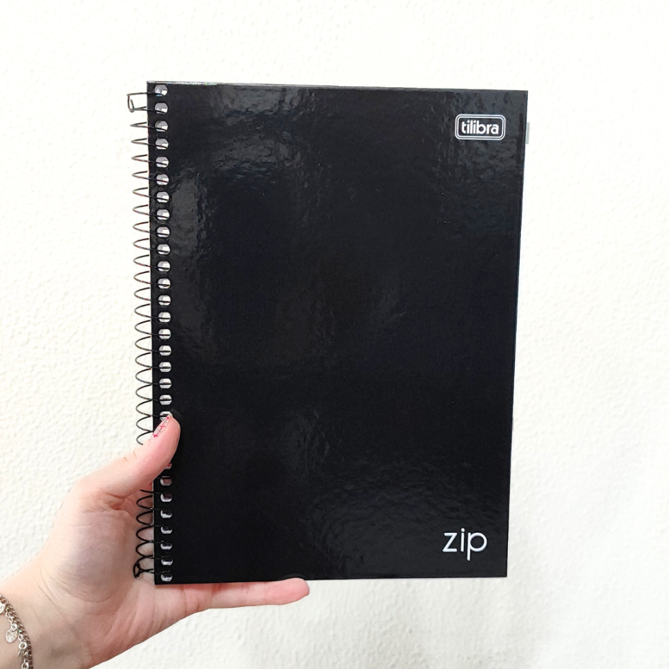 Caderno com Espiral Colegial 1 Matéria Zip E Tilibra - #1