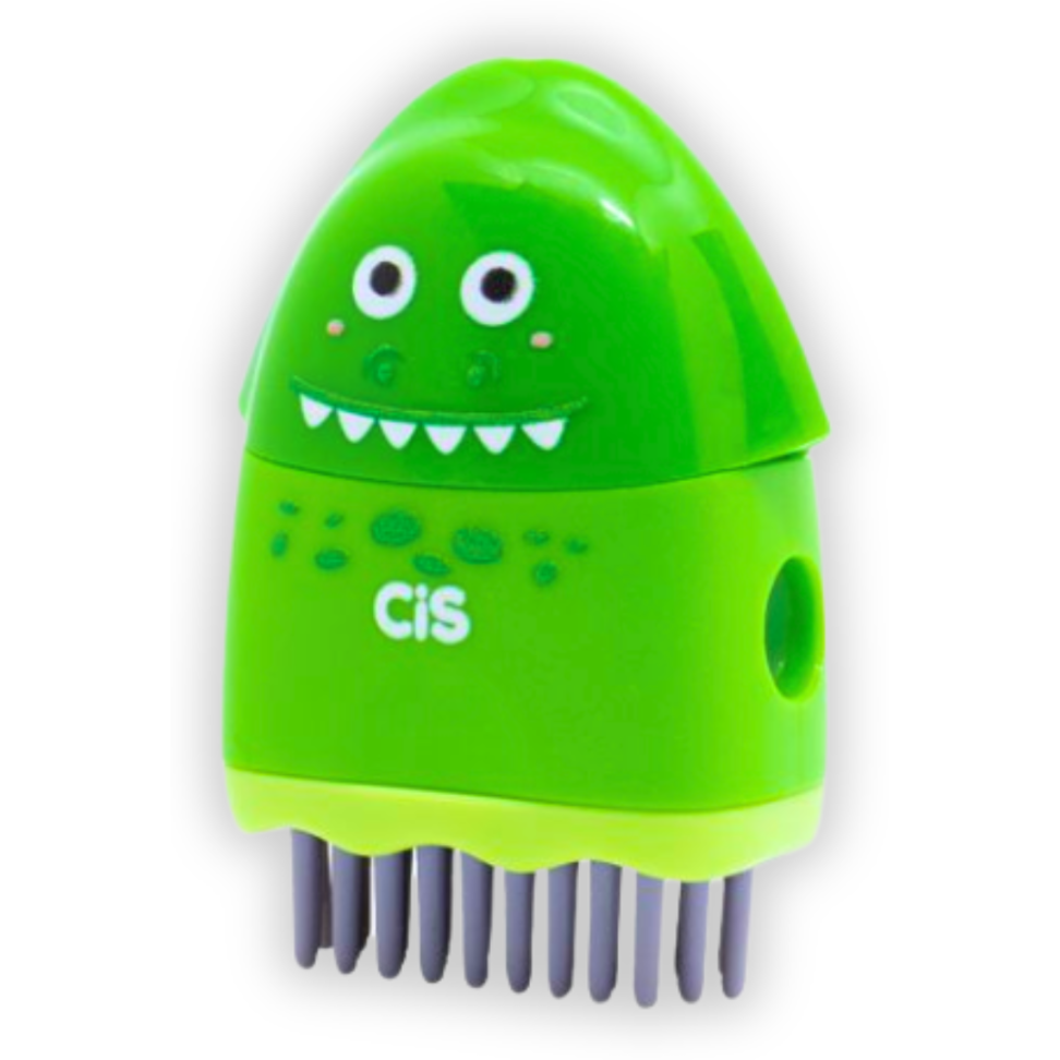 Apontador com Depósito + Borracha + Escova 490 3 em 1 Criatic CiS - #5