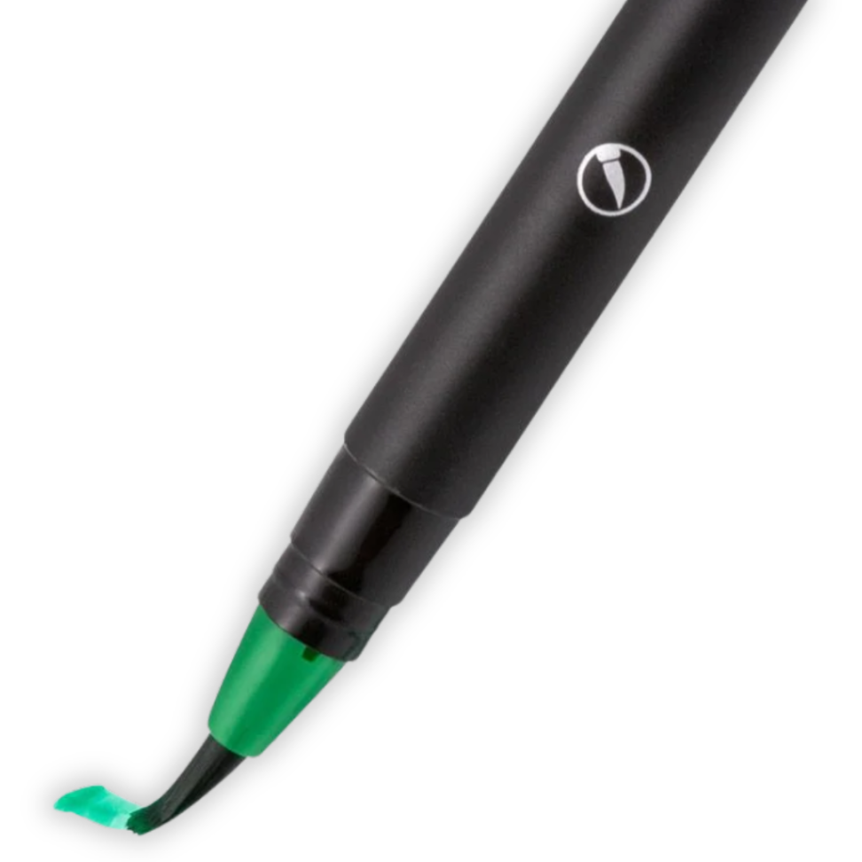 Caneta Hidrográfica Brush Verde Evoke BRW - #2