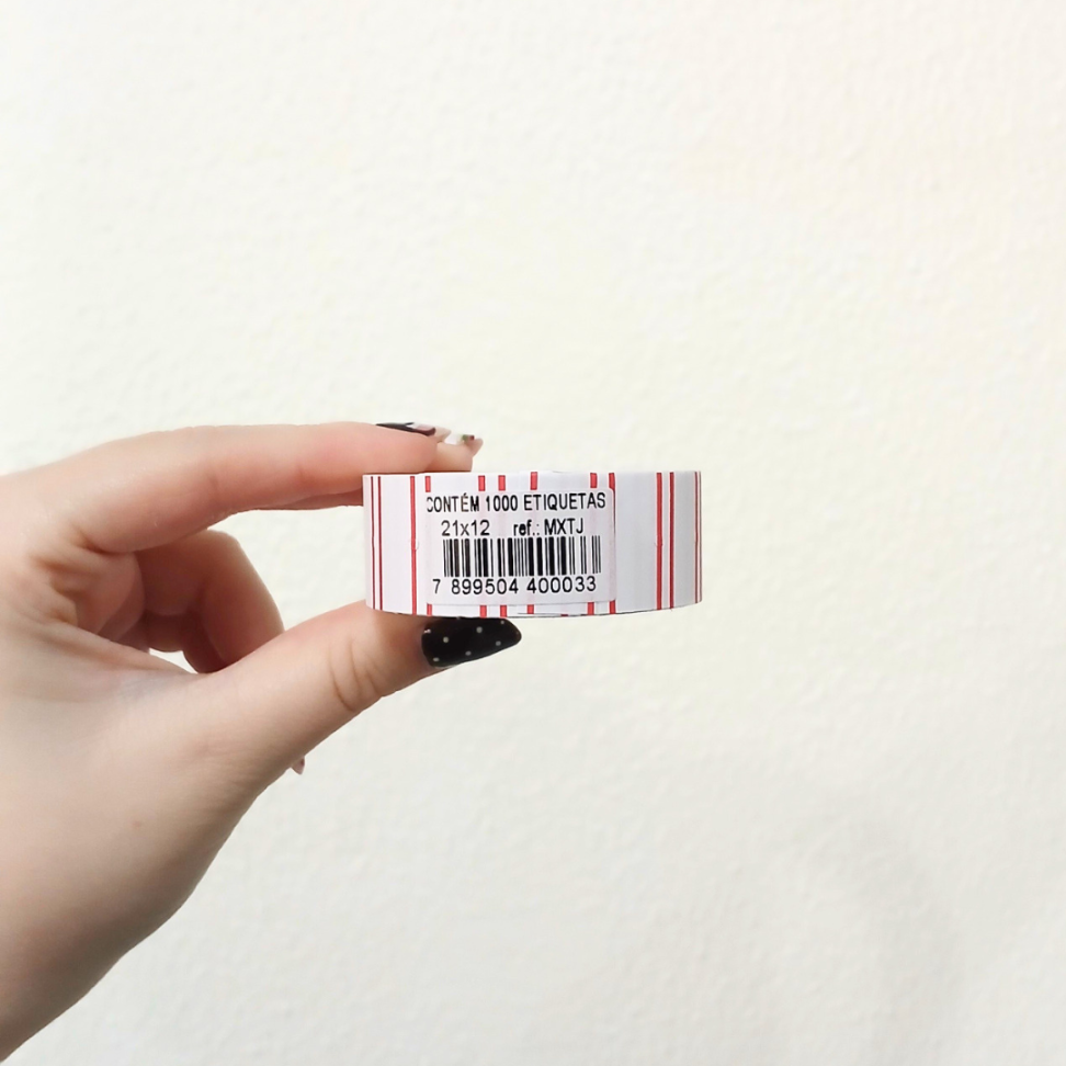 Etiqueta Motex 21mm x 12mm MXTJ 1000 Unidades Caxiense - #3