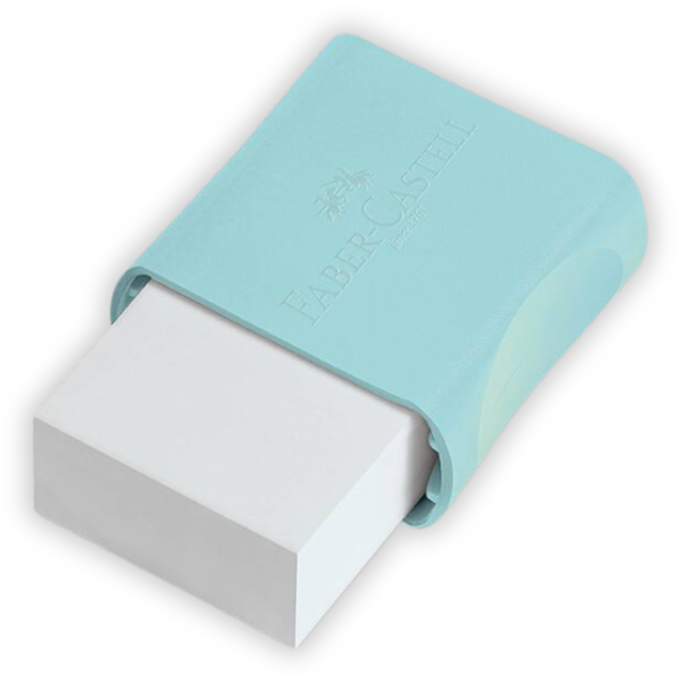 Borracha com Capa Pastel Faber-Castell - #2