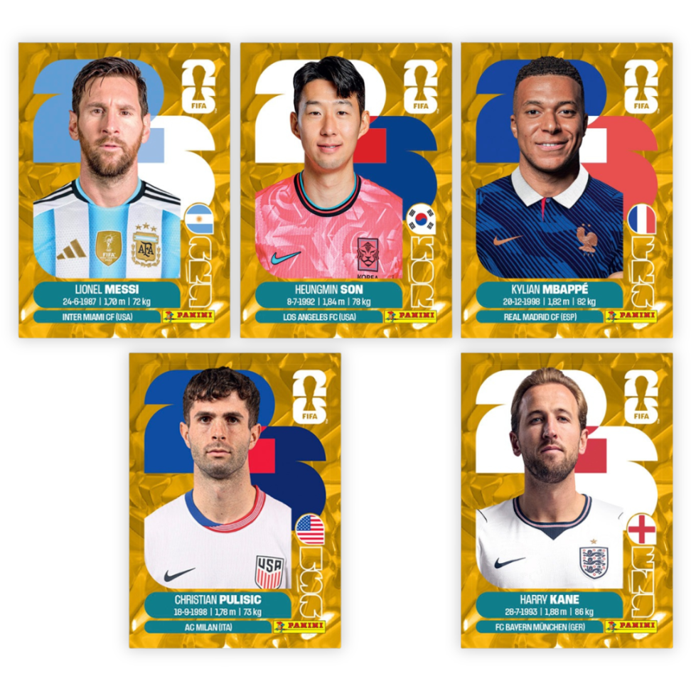 Figurinhas Oficial Copa do Mundo 2026 7 Cromos Panini - #3