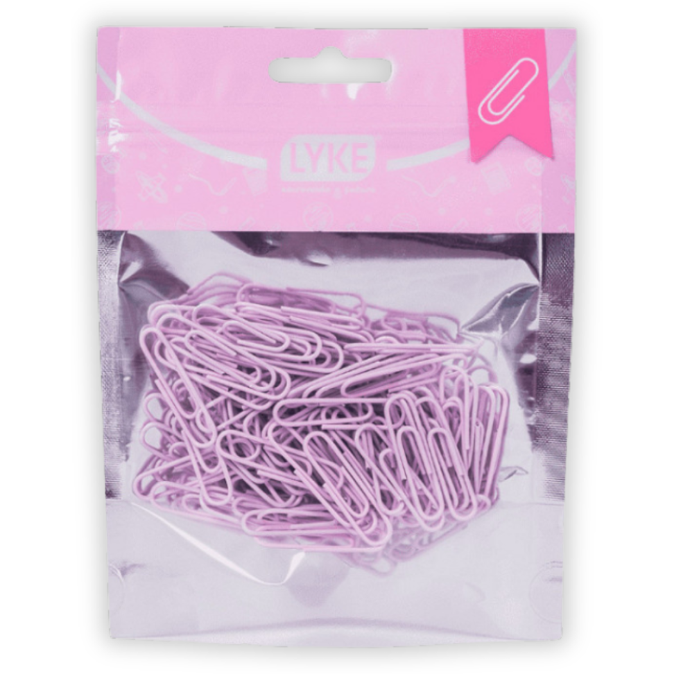 Clipes para Papel N.2/0 100 Unidades Pastel Lyke - #2