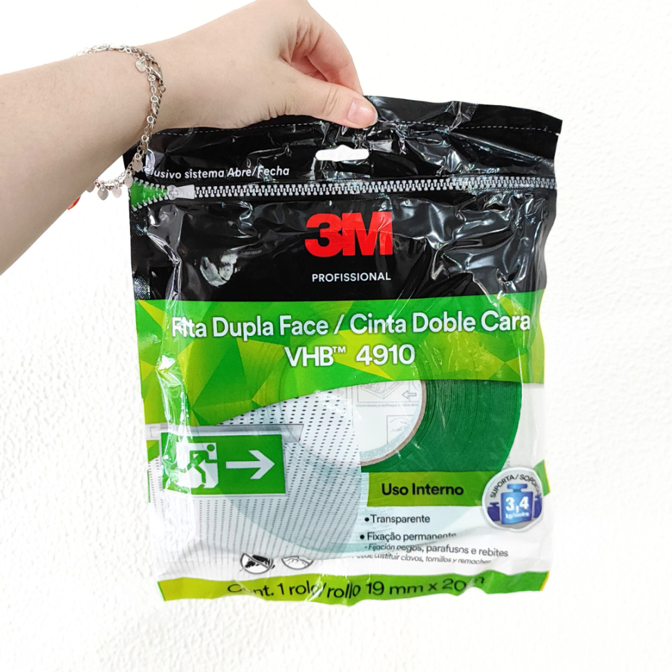 Fita Dupla Face VHB 4910 19mm x 20m 3M - #1