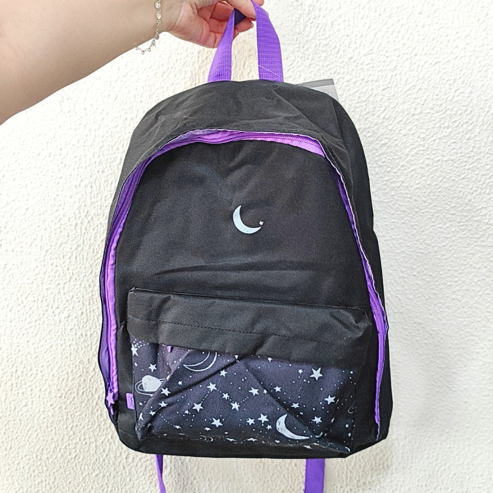 Mochila de Costas Poliéster Estrelas BRW - #1