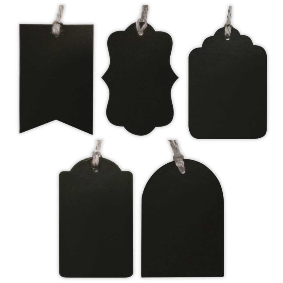 Etiquetas Lousa + Barbante 12 Unidades Kit - #3