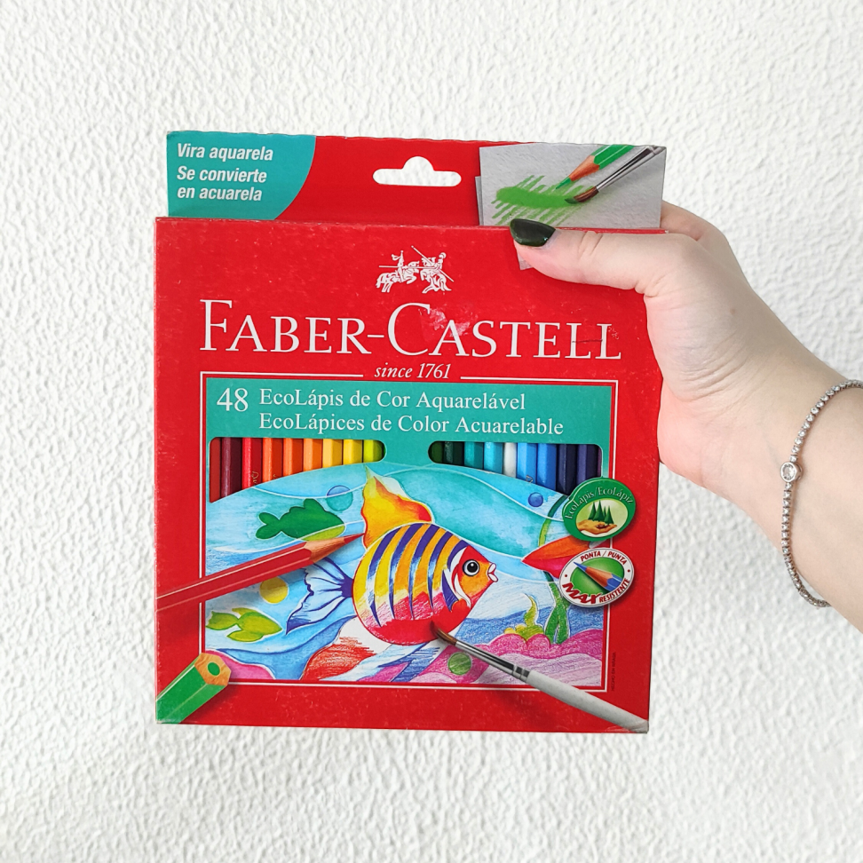 Lápis de Cor Eco Aquarelável 48 Cores Faber-Castell - #3