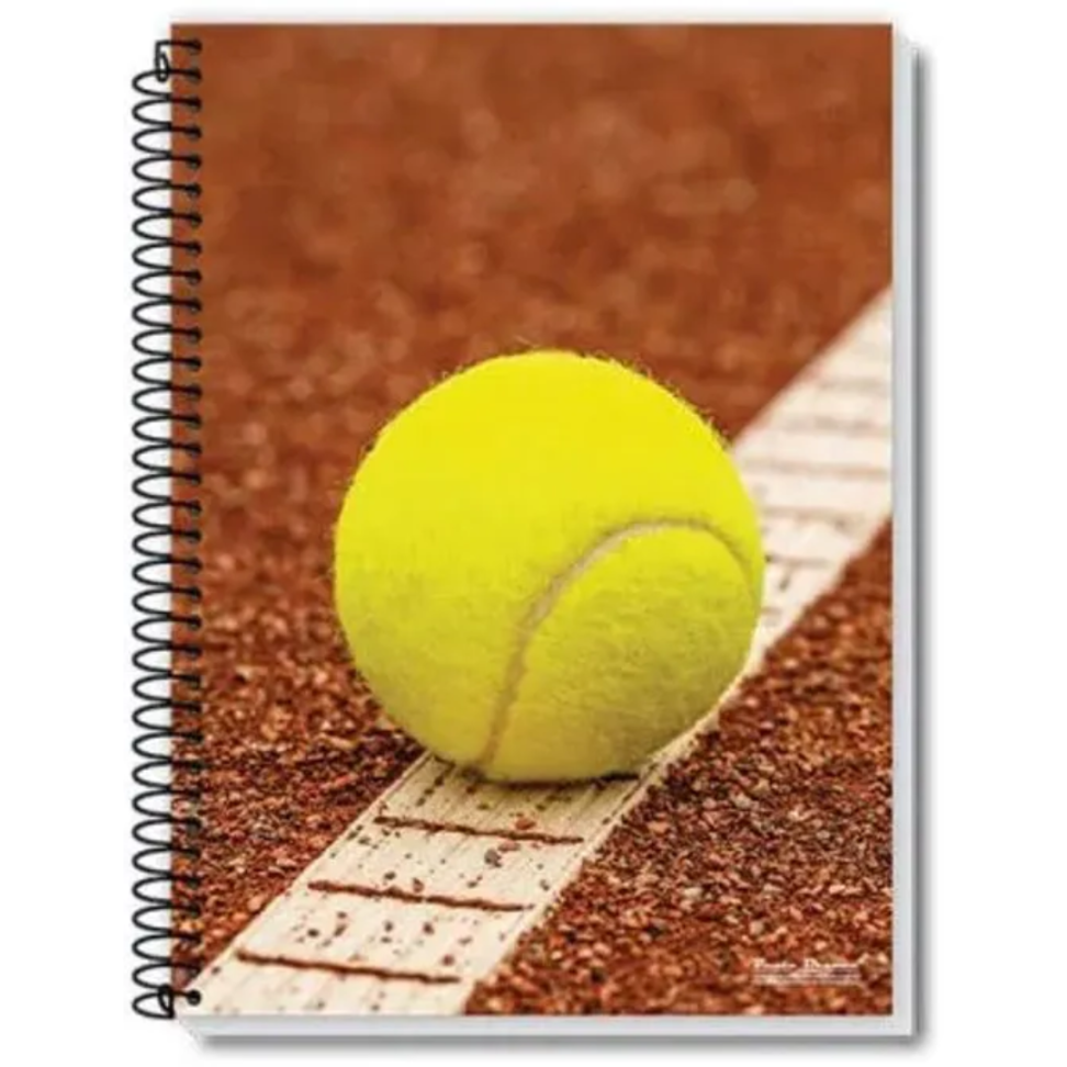 Caderno com Espiral Universitário Up 10 Matérias Pauta Branca - #5
