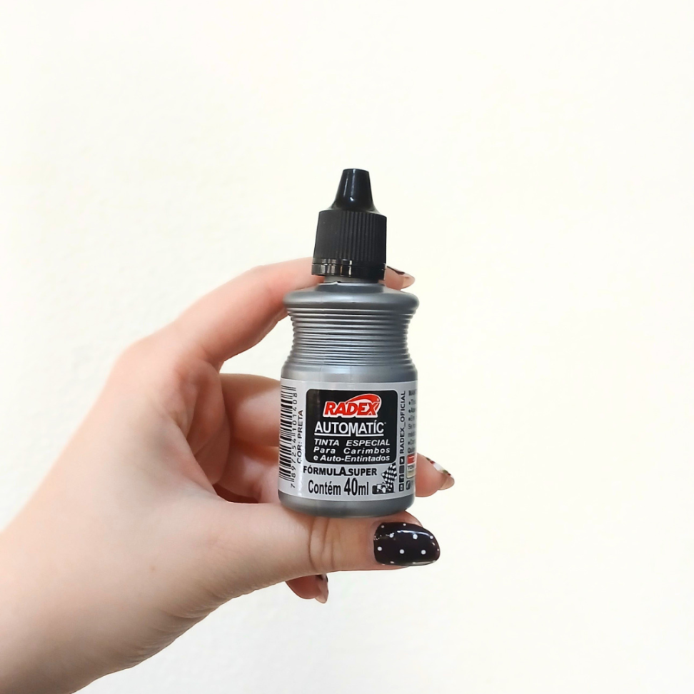 Tinta para Carimbos e Auto-Entintados 40ml Radex - #2