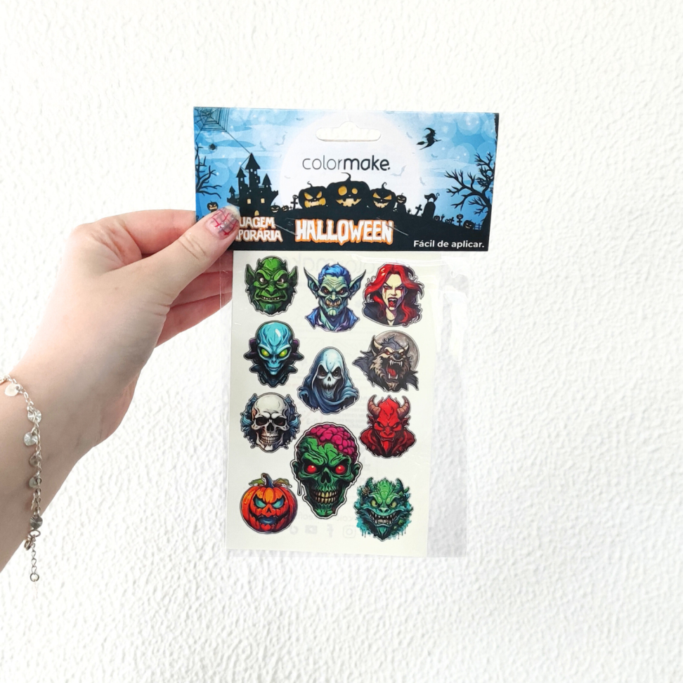 Tatuagem Temporária Halloween ColorMake - #1