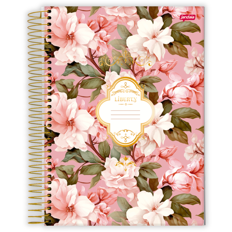 Caderno com Espiral Universitário Liberty 1 Matéria Jandaia - #1