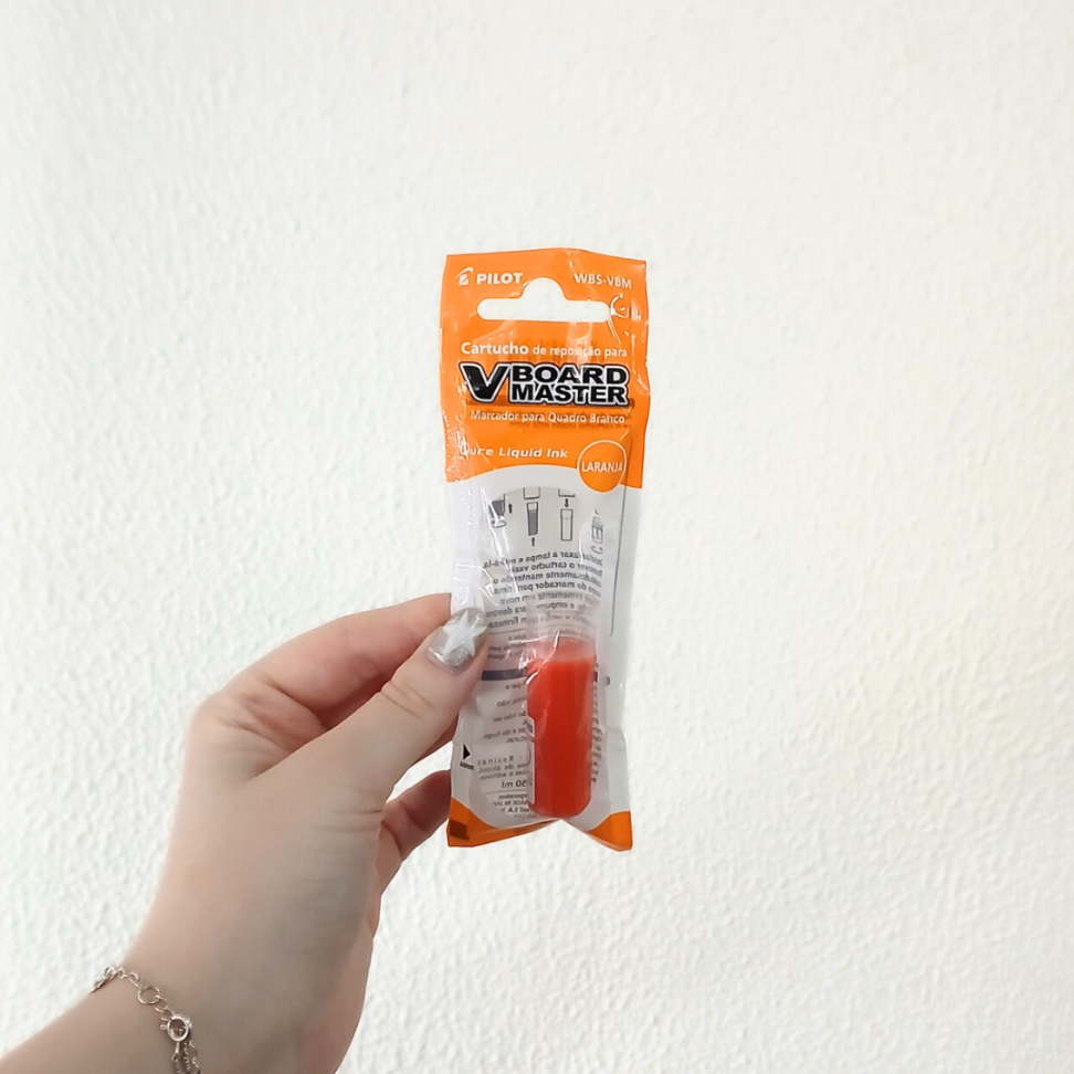 Refil Tinta de Marcador para Quadro Branco Recarregável V-Board Master Pilot - #12