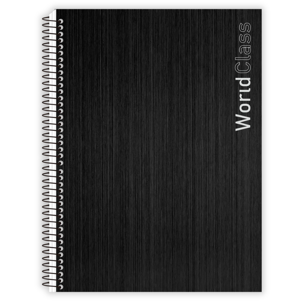 Caderno com Espiral Universitário World Class 1 Matéria Animativa - #5