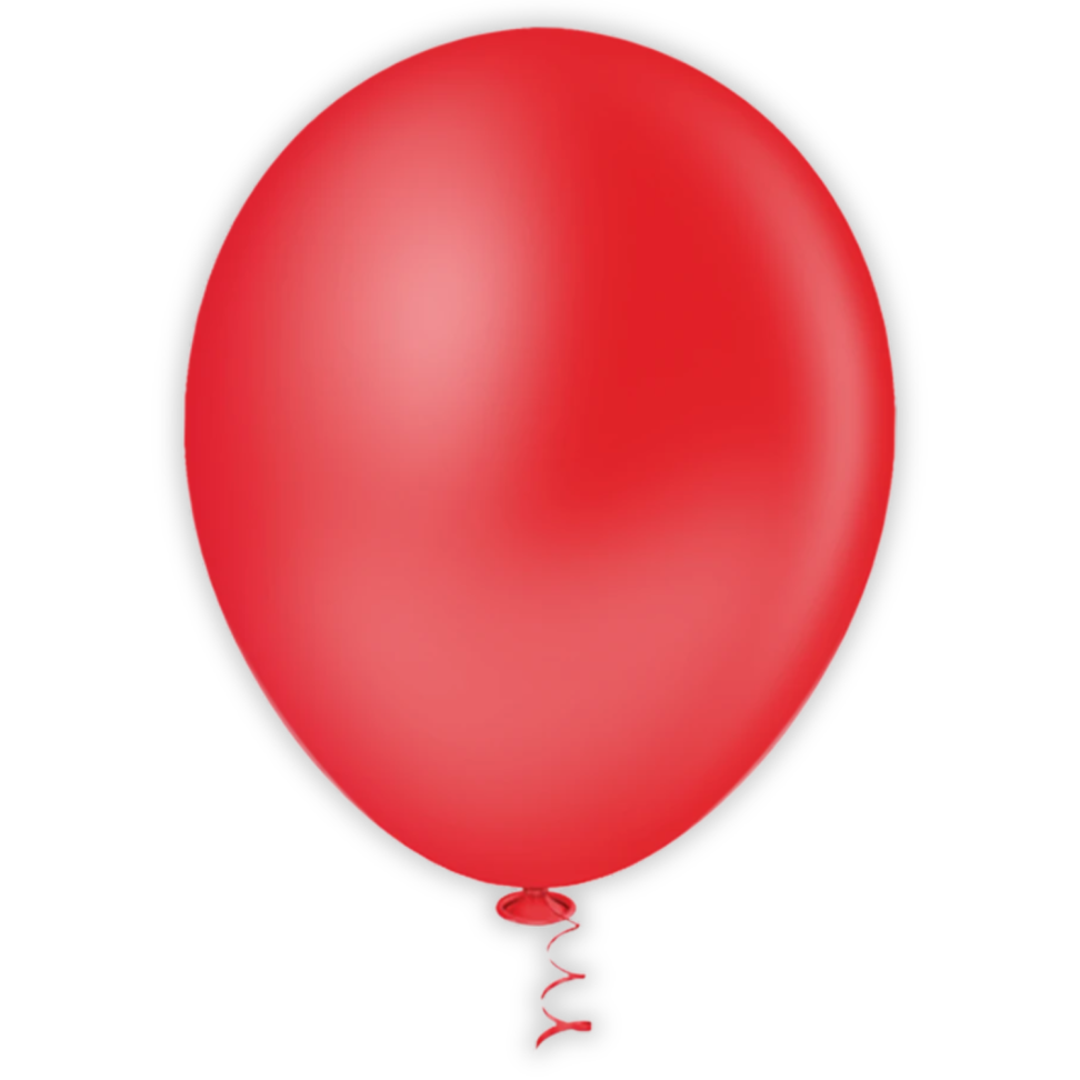 Balões Pera Liso Vermelho N.7 50 Unidades Granfesta Pic Pic - #2