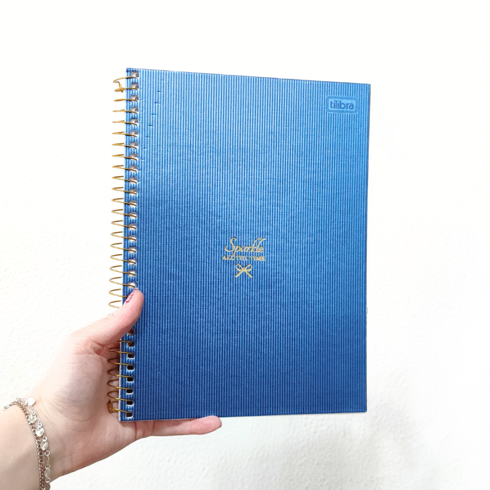 Caderno com Espiral Colegial 1 Matéria West Village Tilibra - #1