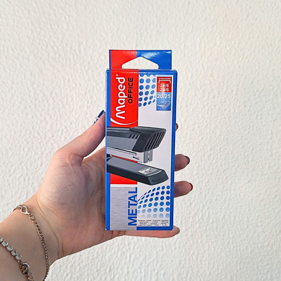 Grampeador 25 Folhas Master 1 Metal Half Strip Maped - #3