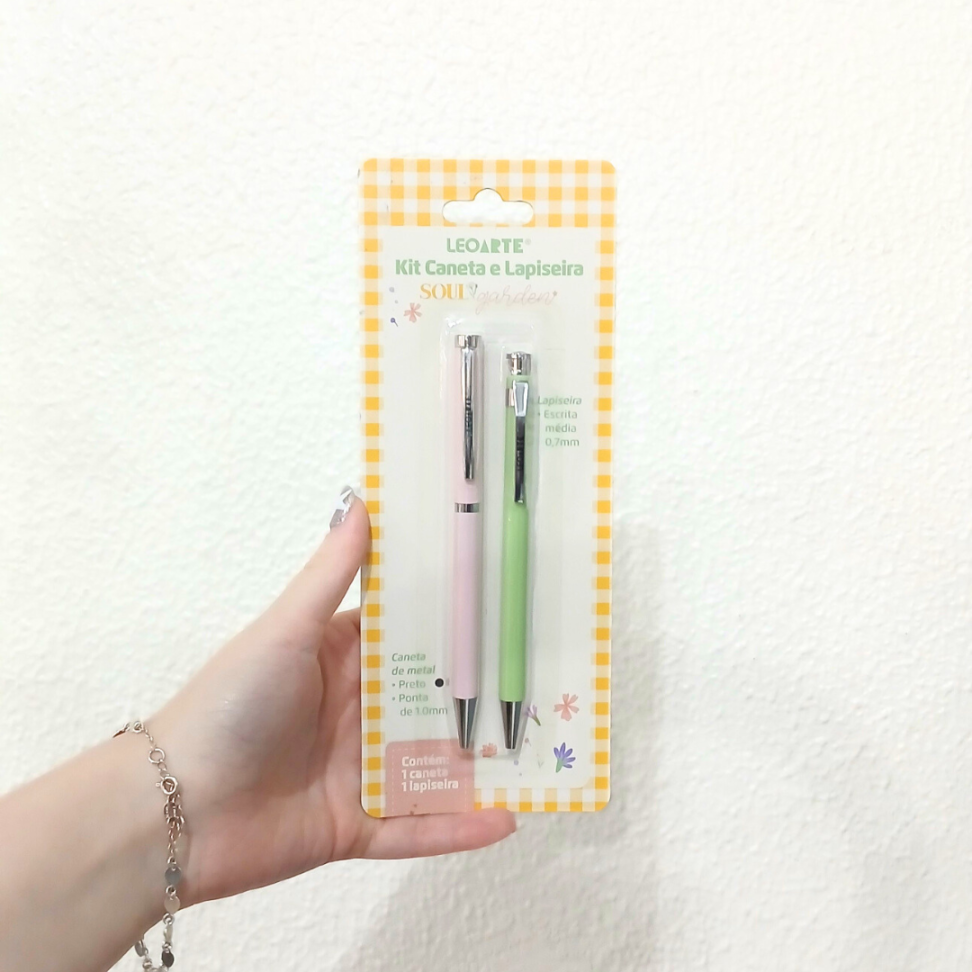 Kit Caneta 1.0 e Lapiseira 0.7 Garden Soul LeoArte - #4
