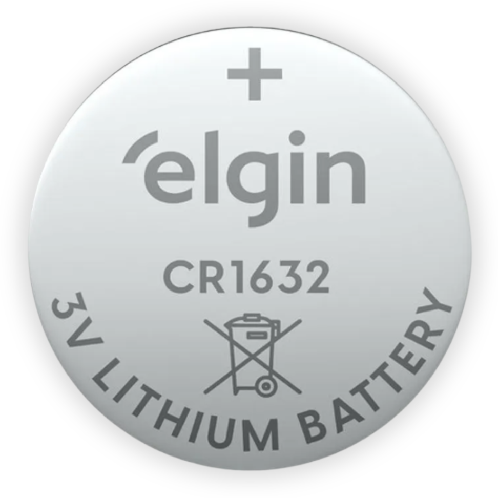 Bateria de Lítio 3V CR1632 Elgin