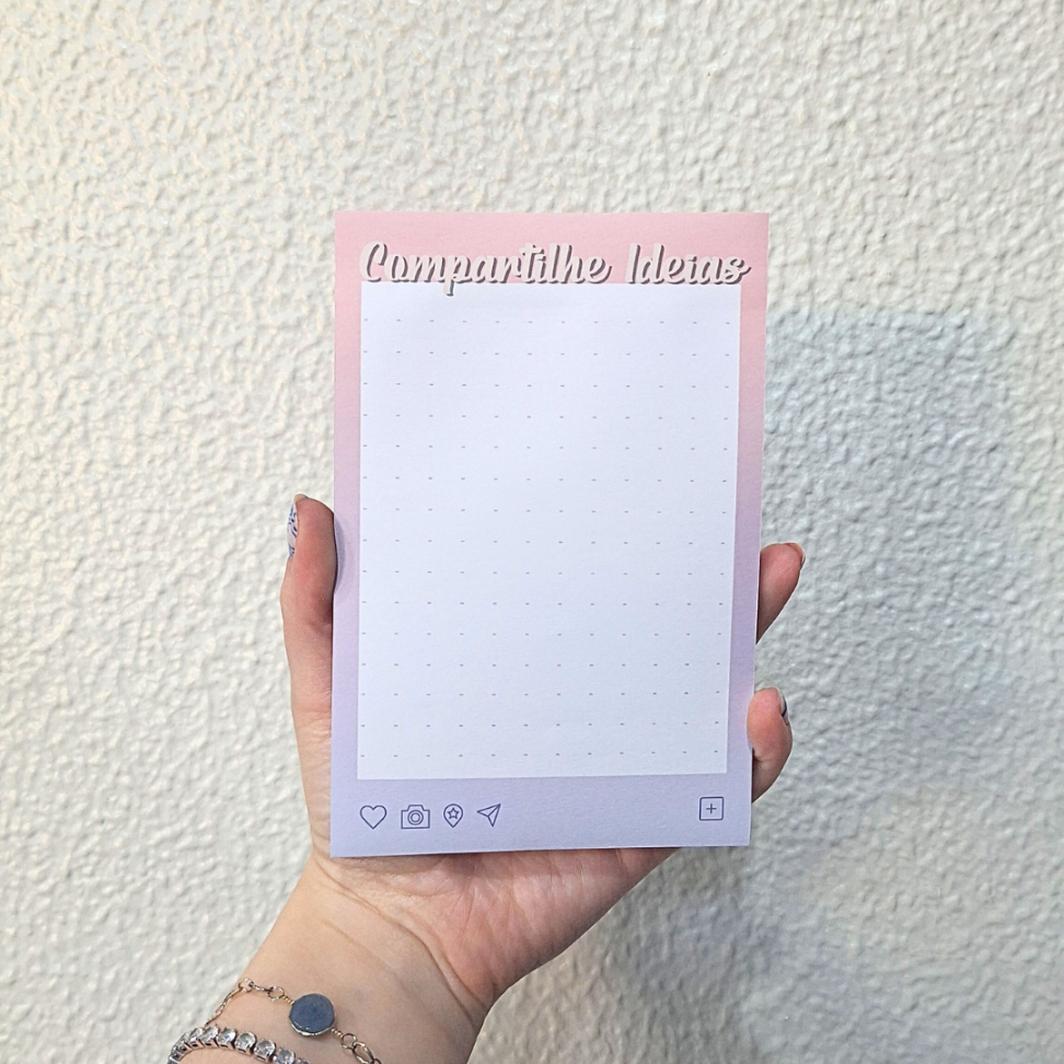 Bloco Adesivo Pima Note 100mm x 151mm My Feed Pimaco - #1