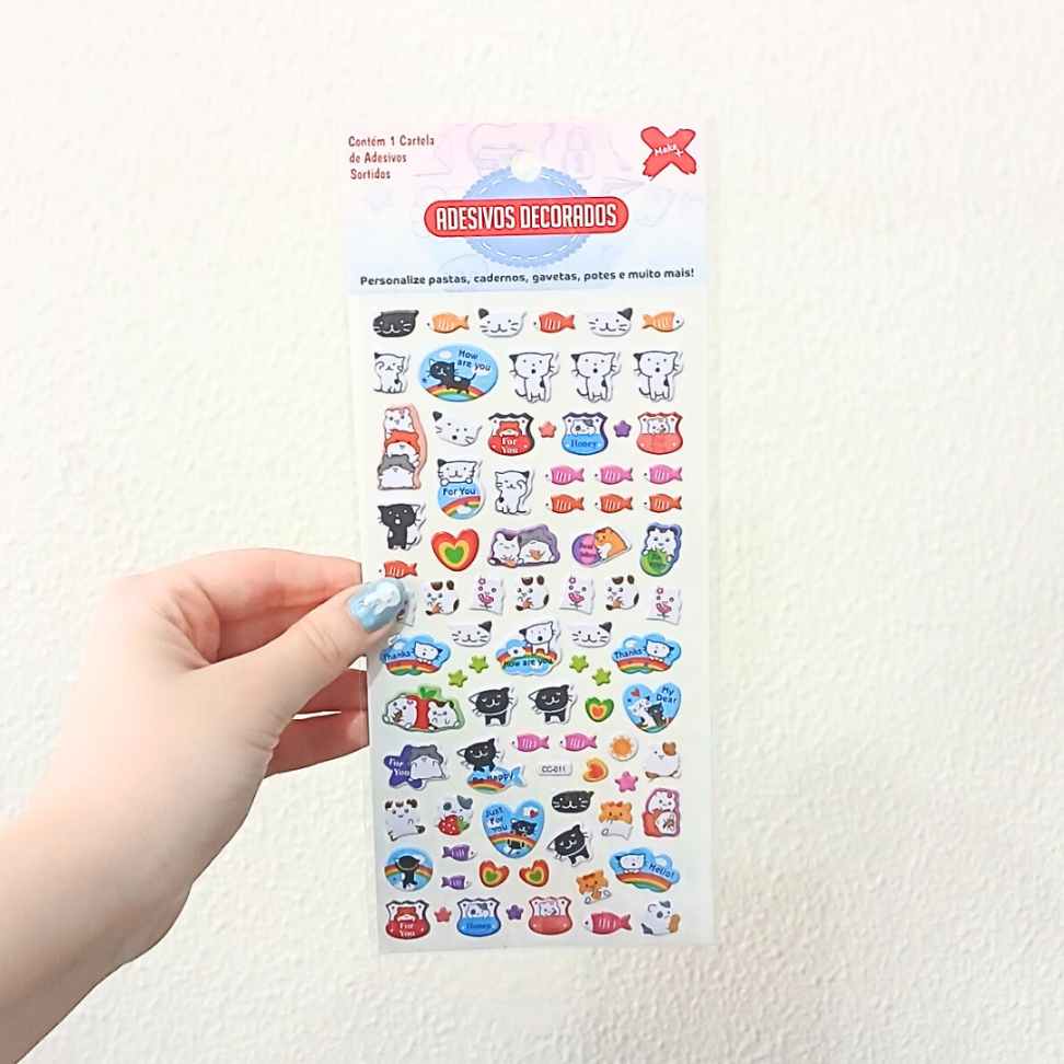 Adesivos Decorados Animais Make+ - #2