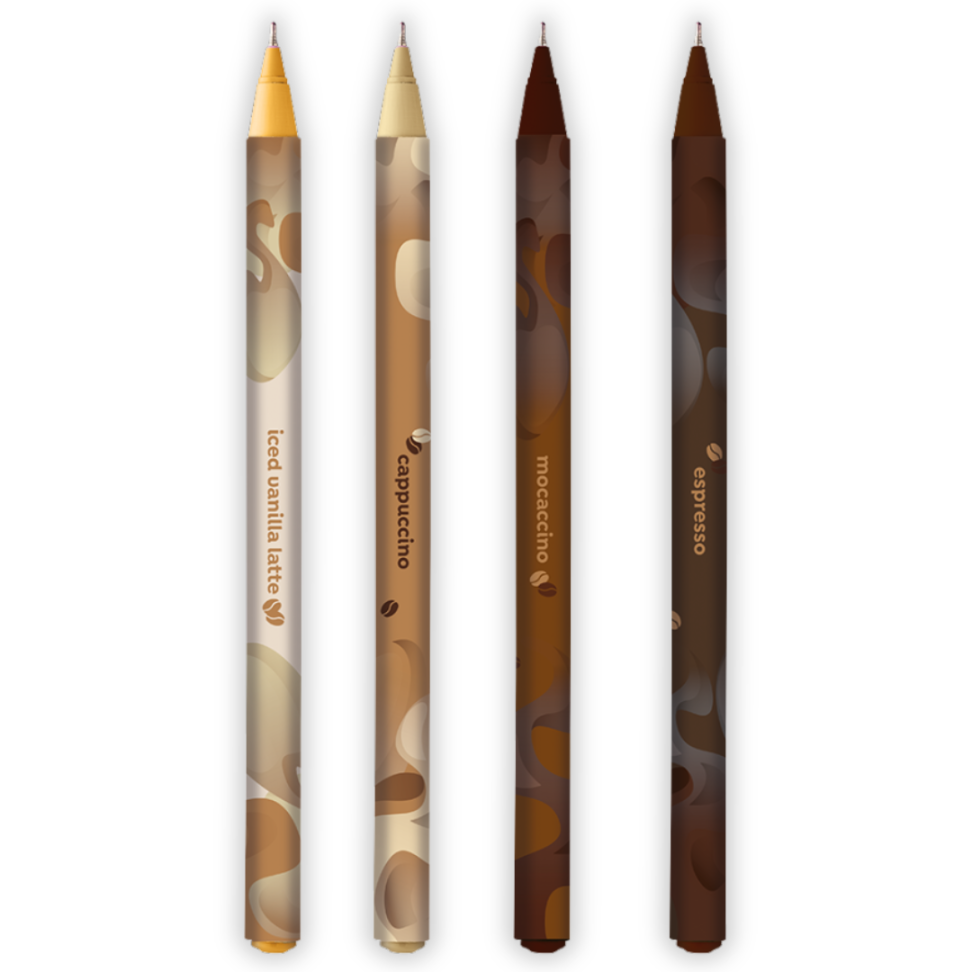 Caneta Esferográfica Coffee Shop Holic 1.0 Tris - #3