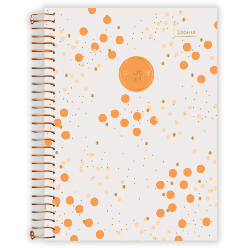 Caderneta com Espiral Double Art Cadersil - #4