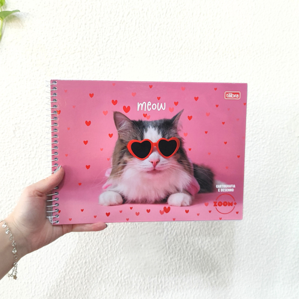 Caderno de Cartografia e Desenho Zoom+ Feminino Tilibra - #1