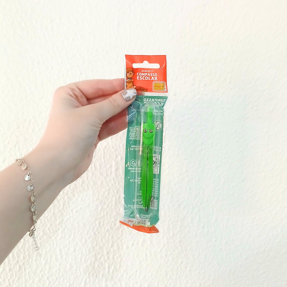 Compasso Metálico Neon Fever Leo e Leo - #7