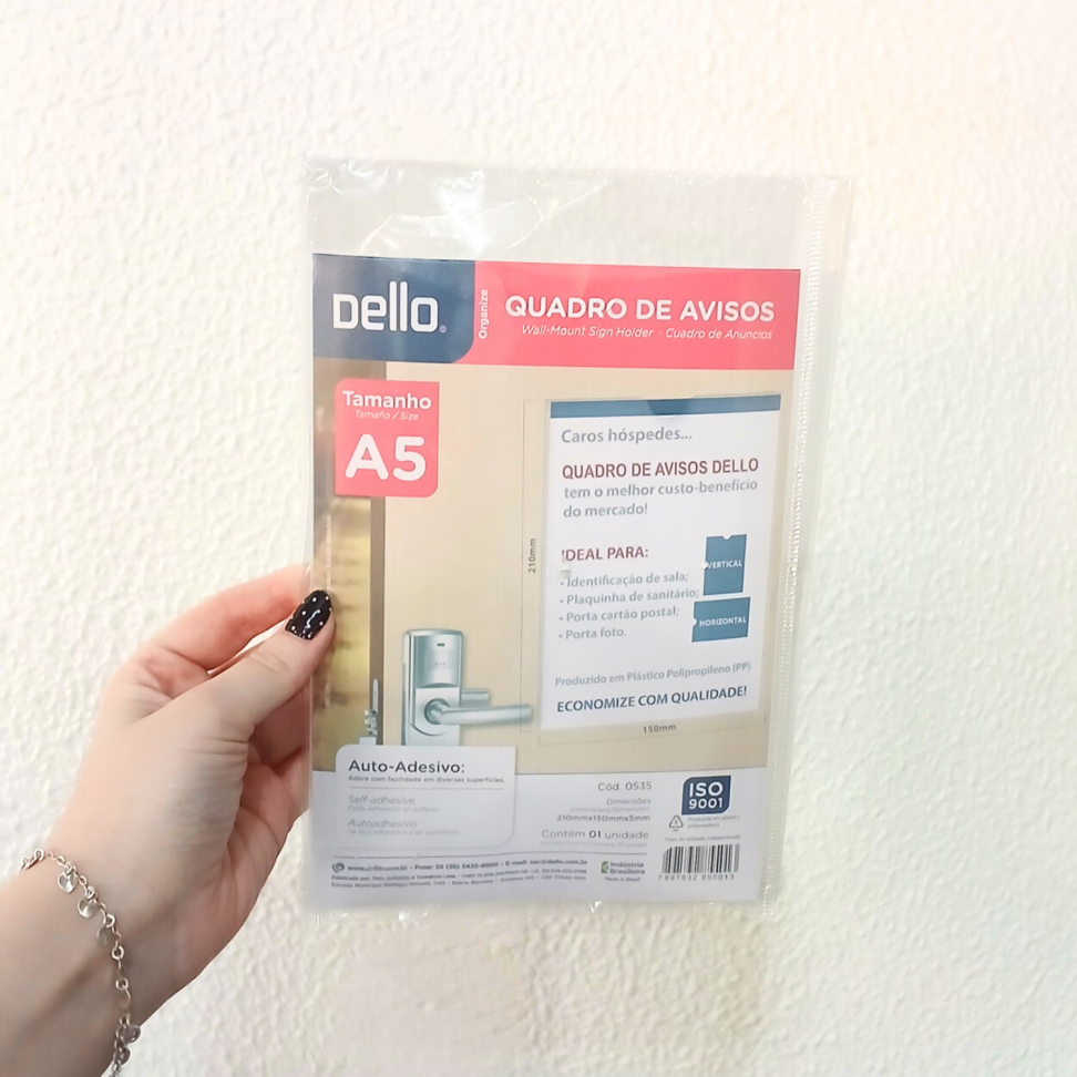 Display A5 Quadro de Avisos Flexível Dello - #3