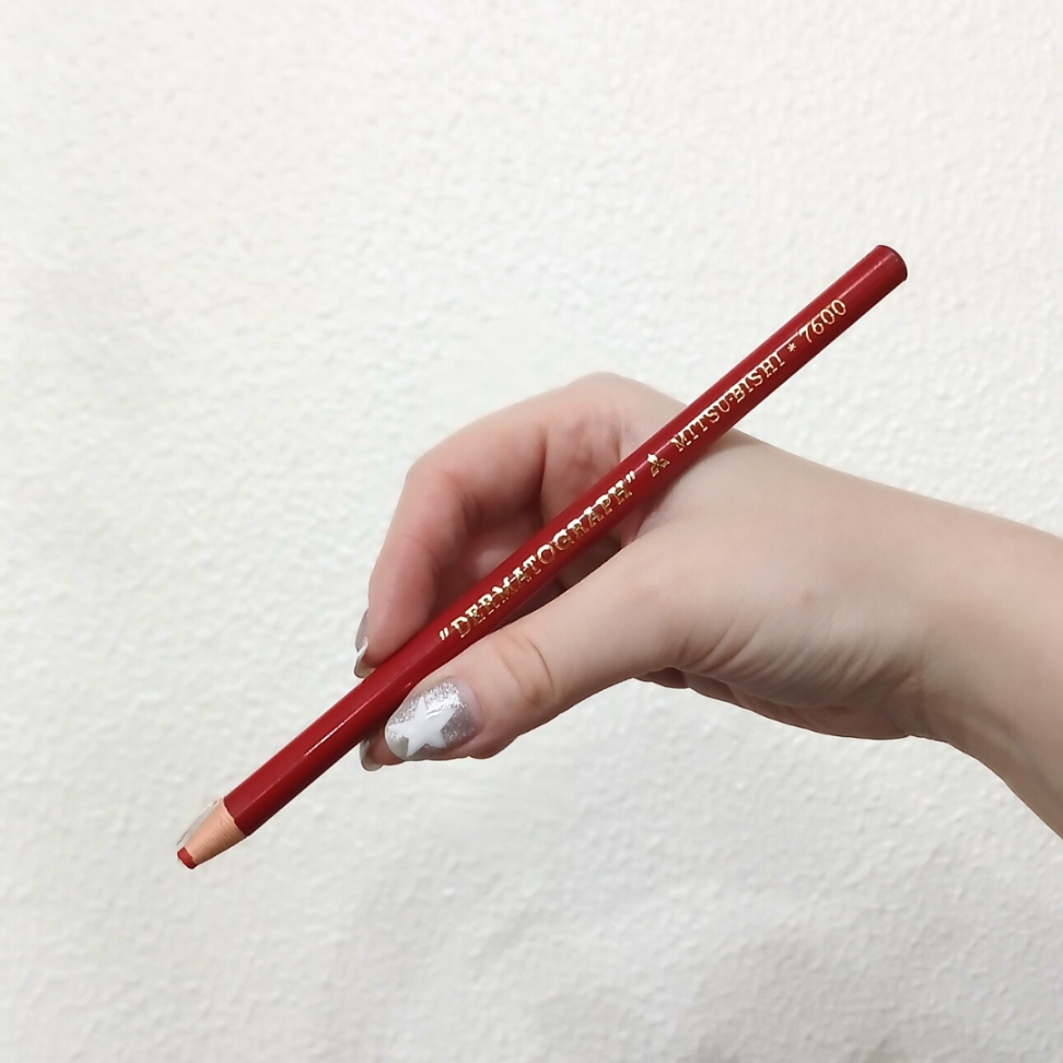 Lápis Dermatográfico 7600 Vermelho Mitsubishi - #3