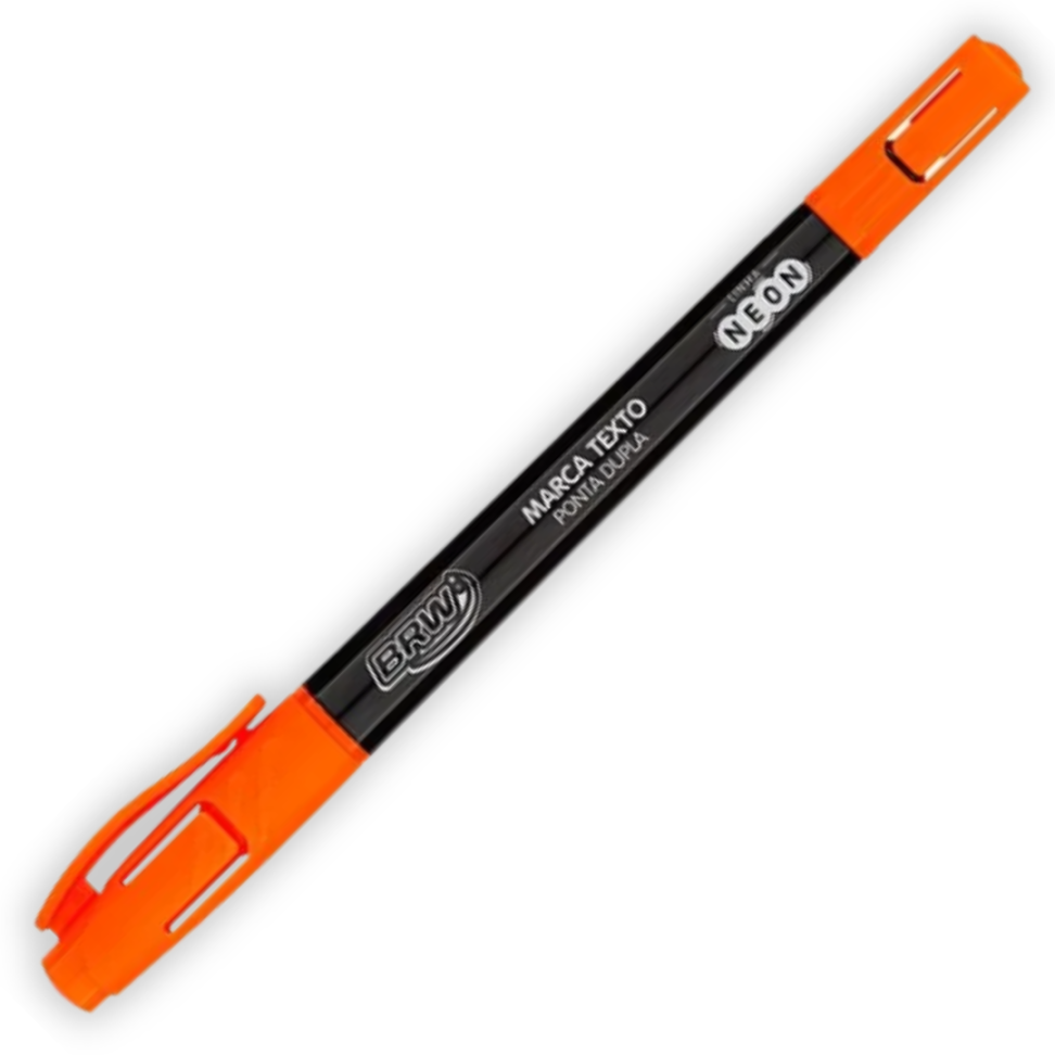 Marca Texto Ponta Dupla Neon BRW - #3