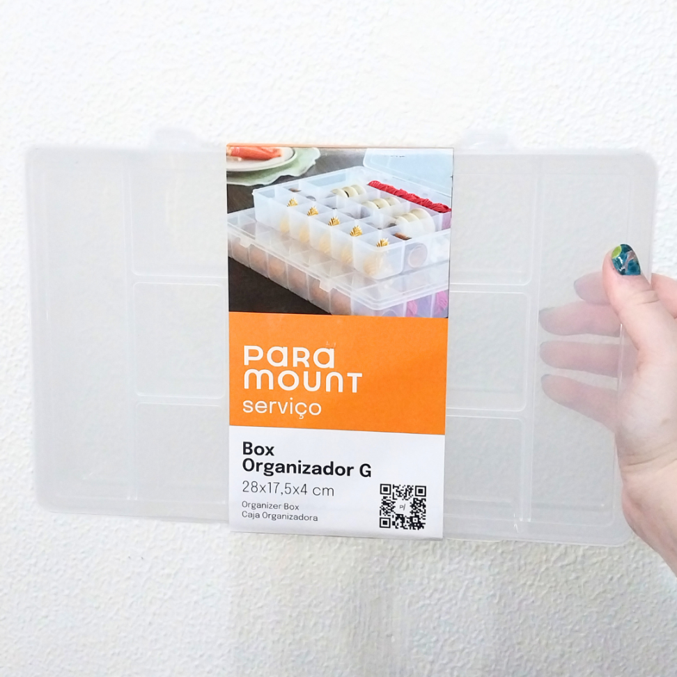 Box Organizador G Serviço Paramount