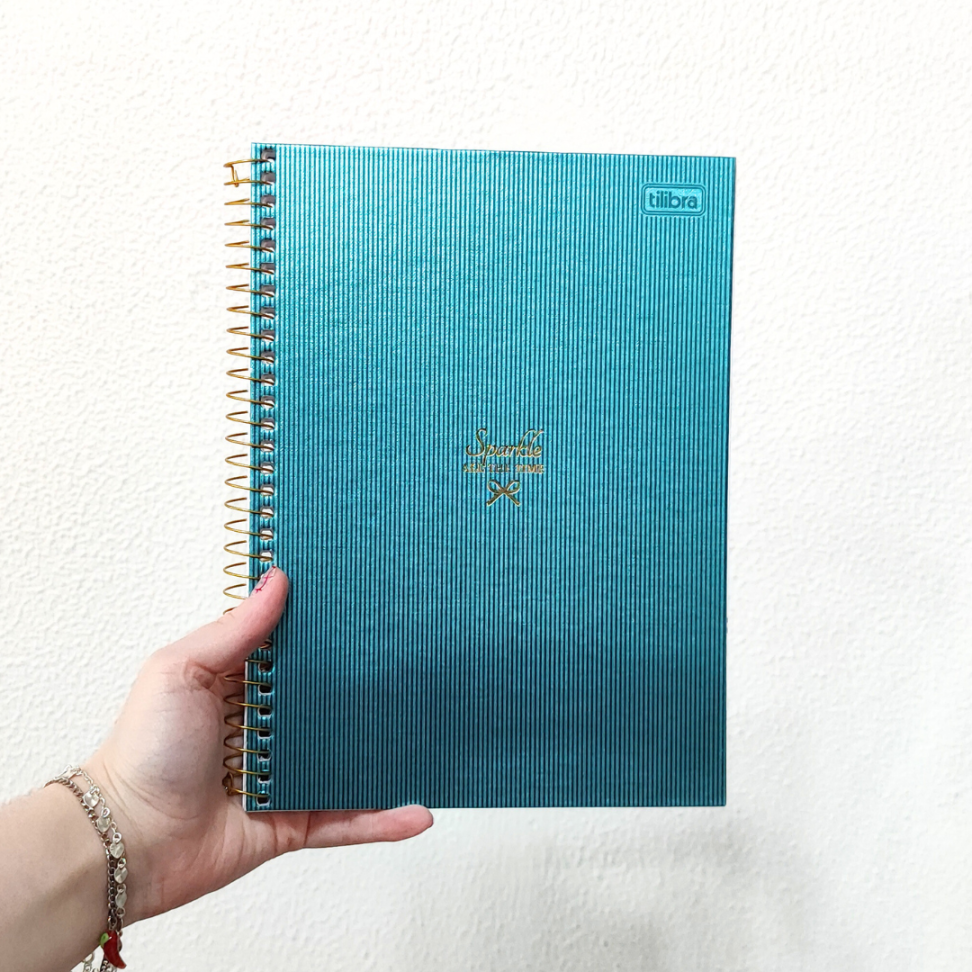 Caderno com Espiral Colegial 1 Matéria West Village Tilibra - #1