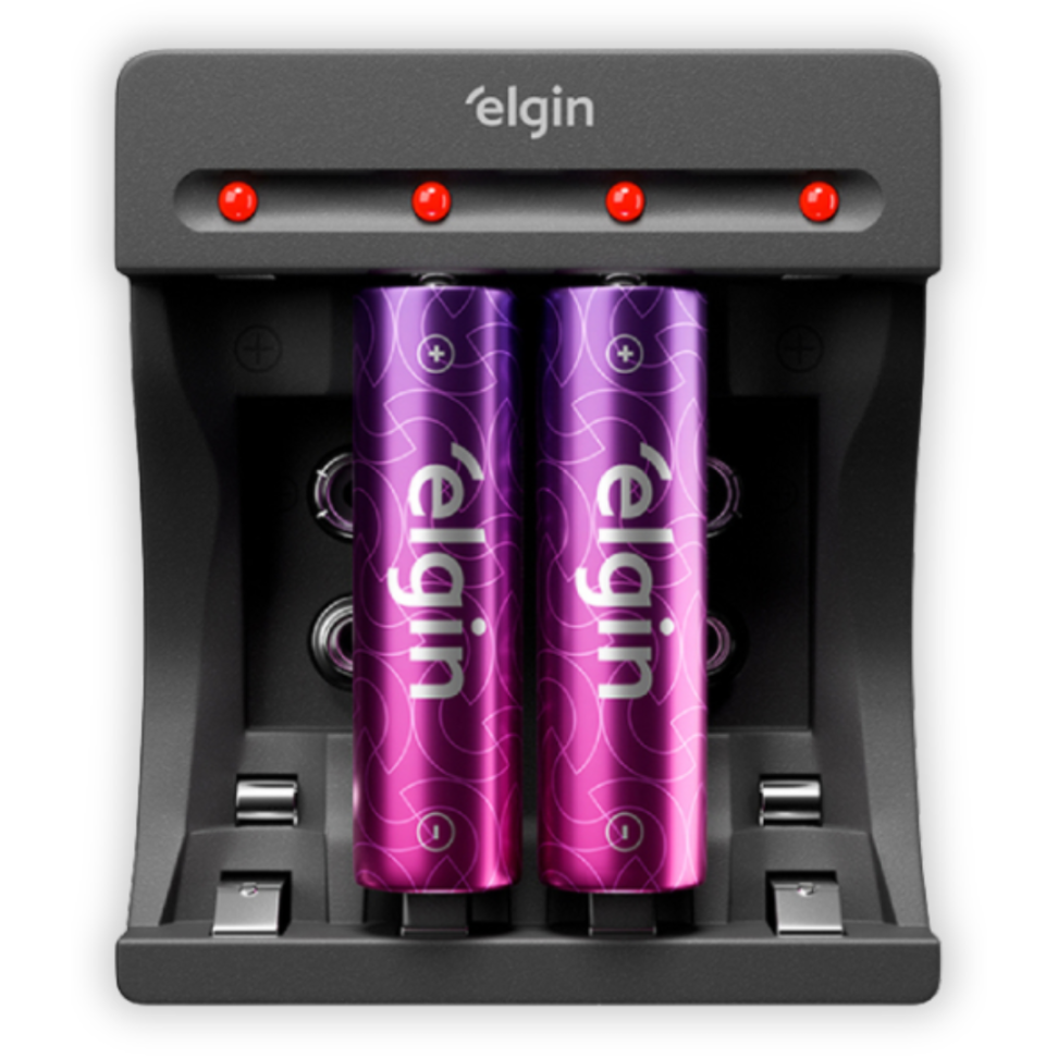 Carregador de Pilhas USB Elgin - #3