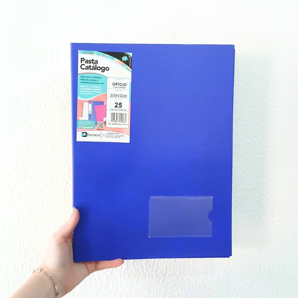Pasta Catálogo 25 Sacos com Visor Hemon - #2