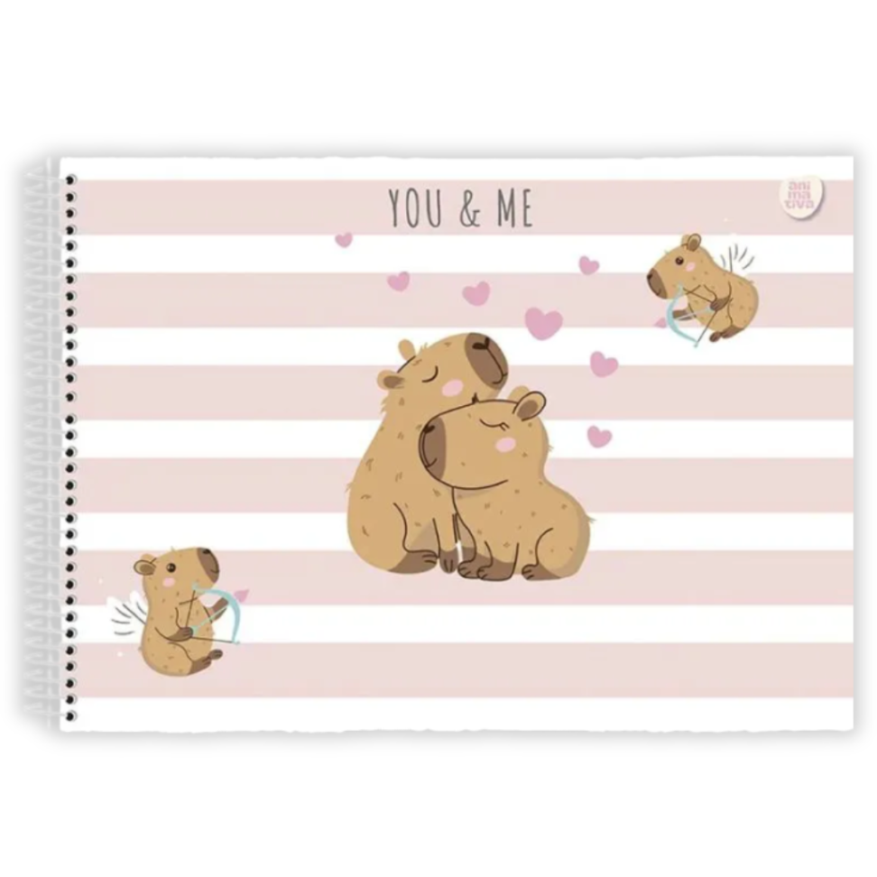 Caderno de Cartografia e Desenho Capycuties Animativa - #1