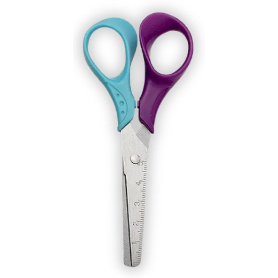 Tesoura Escolar Duocolor Leo e Leo - #2