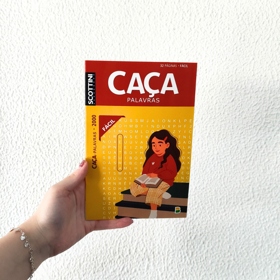 Livro Caça-Palavras Fácil 2000 Scottini Todolivro - #1