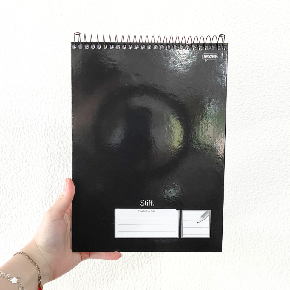 Caderno com Espiral Vertical Stiff Jandaia - #1