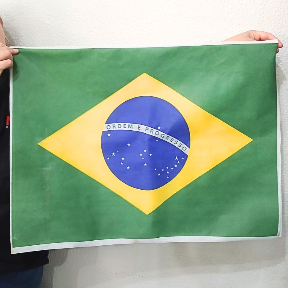 TNT Bandeira do Brasil 1.4m x 60cm 3 Unidades - #3