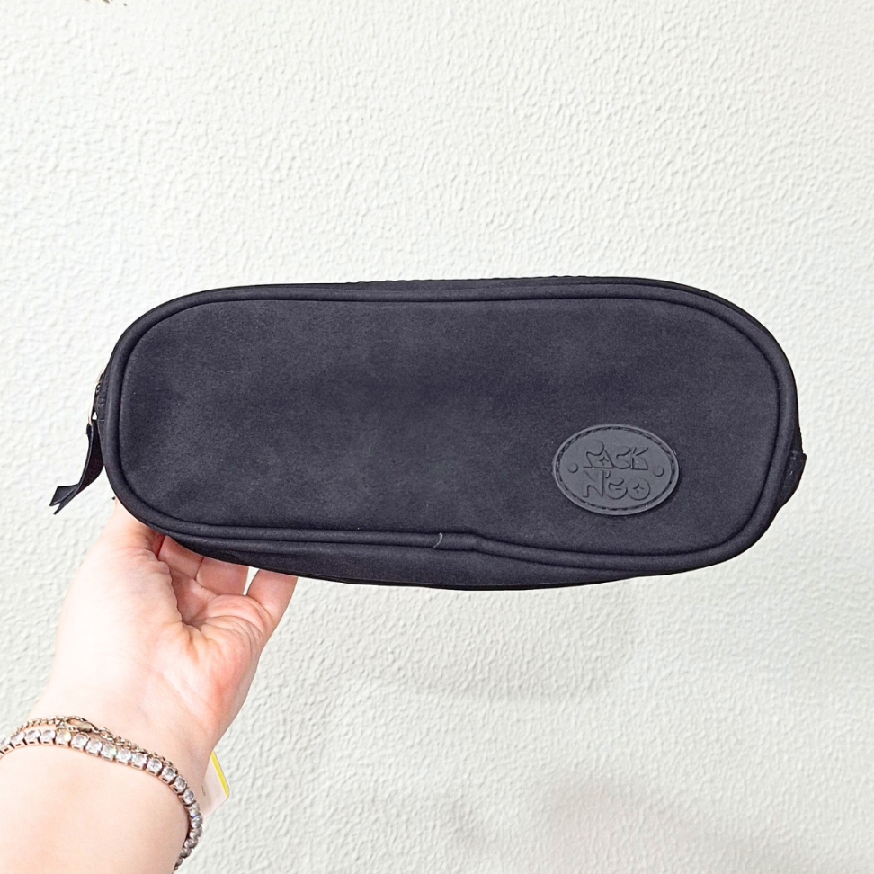 Estojo Duplo Camurça Preto Packn'Go - #2